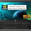 Hp Zbook 15g3 I7-6th 8/256 4gb Graphics